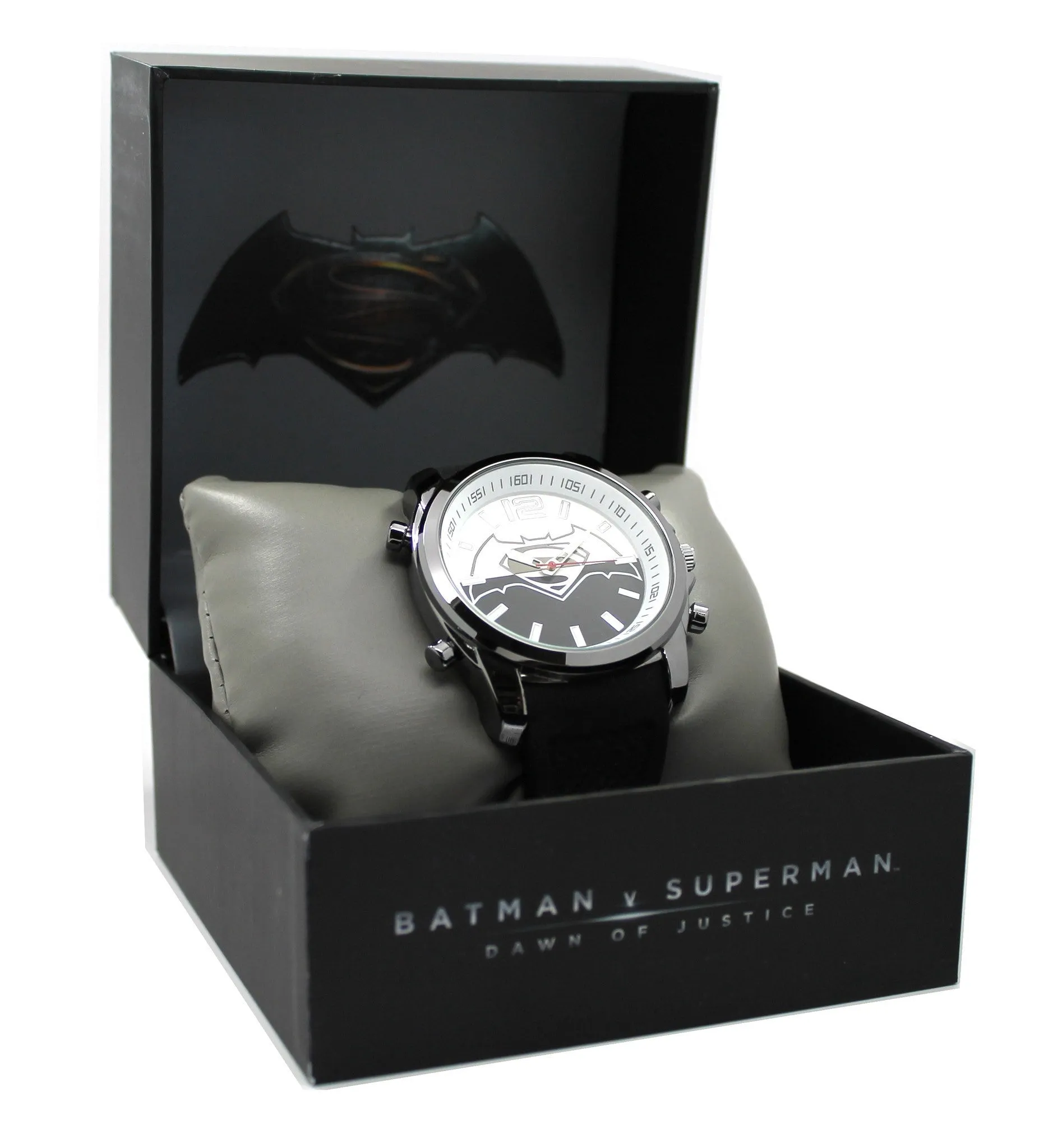 Batman V Superman "Black and White" DC Comics Men's Watch (BVS9054)