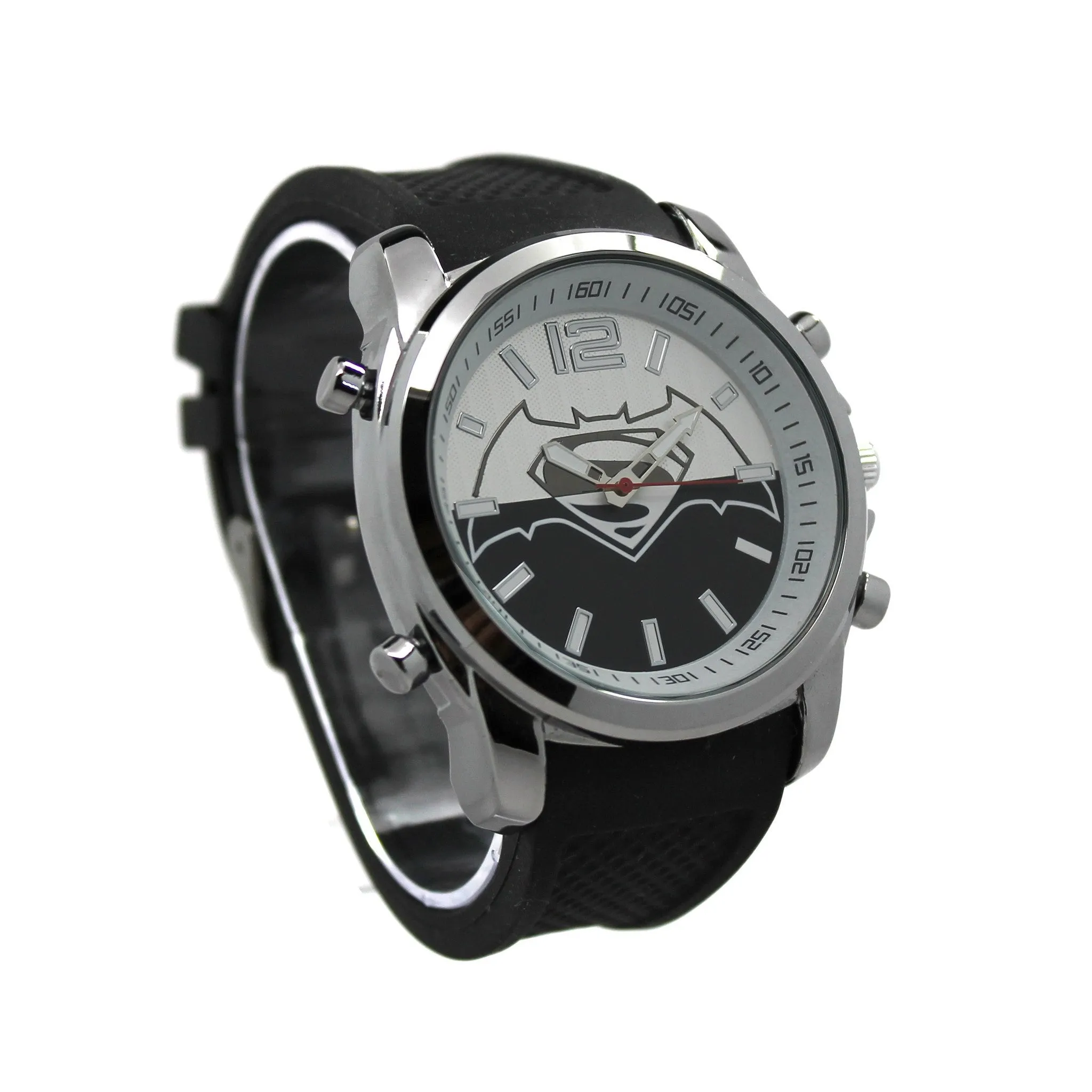 Batman V Superman "Black and White" DC Comics Men's Watch (BVS9054)