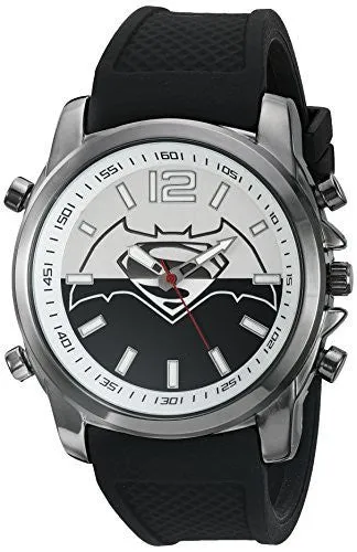 Batman V Superman "Black and White" DC Comics Men's Watch (BVS9054)