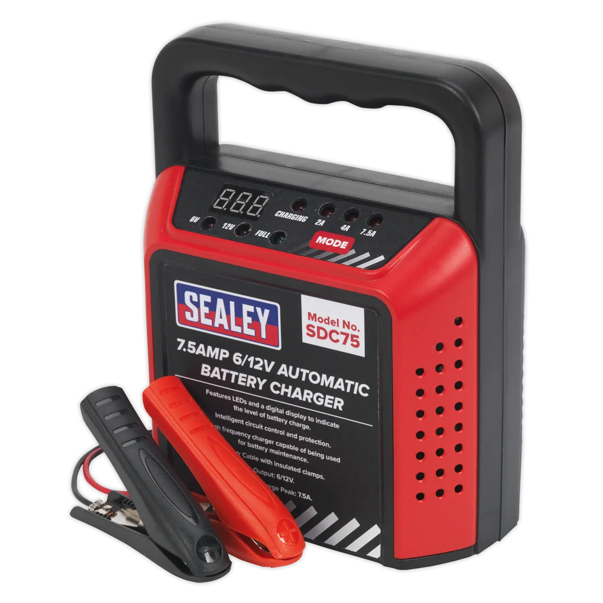 Battery Charger 6/12V 7.5Amp 230V Automatic