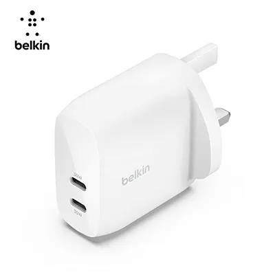 Belkin WCB010BoostCharge Pro USB-C Wall Charger with PPS 60W