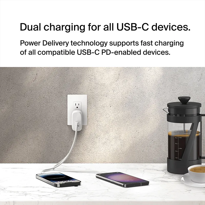 Belkin WCB010BoostCharge Pro USB-C Wall Charger with PPS 60W