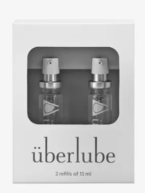 ÜBERLUBE GOOD TO GO REFILLS, 2 X 15ml