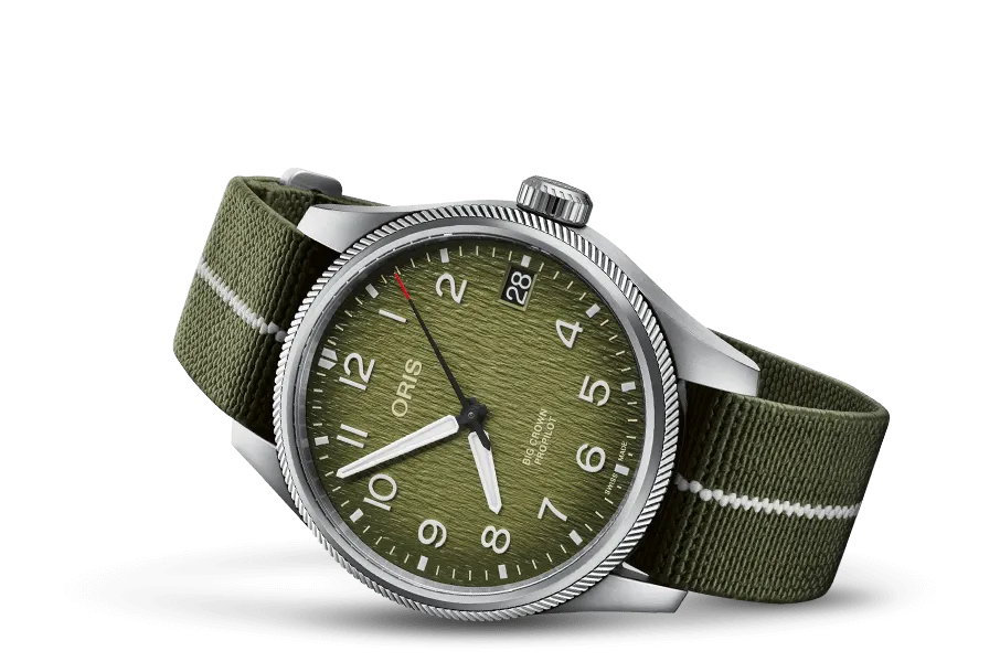 Big Crown Propilot Limited Edition Okavango Air Rescue Green 01 751 7761 4187-Set