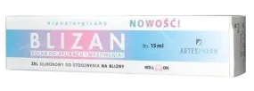 Blizan Silicone scar gel roll-on 15ml