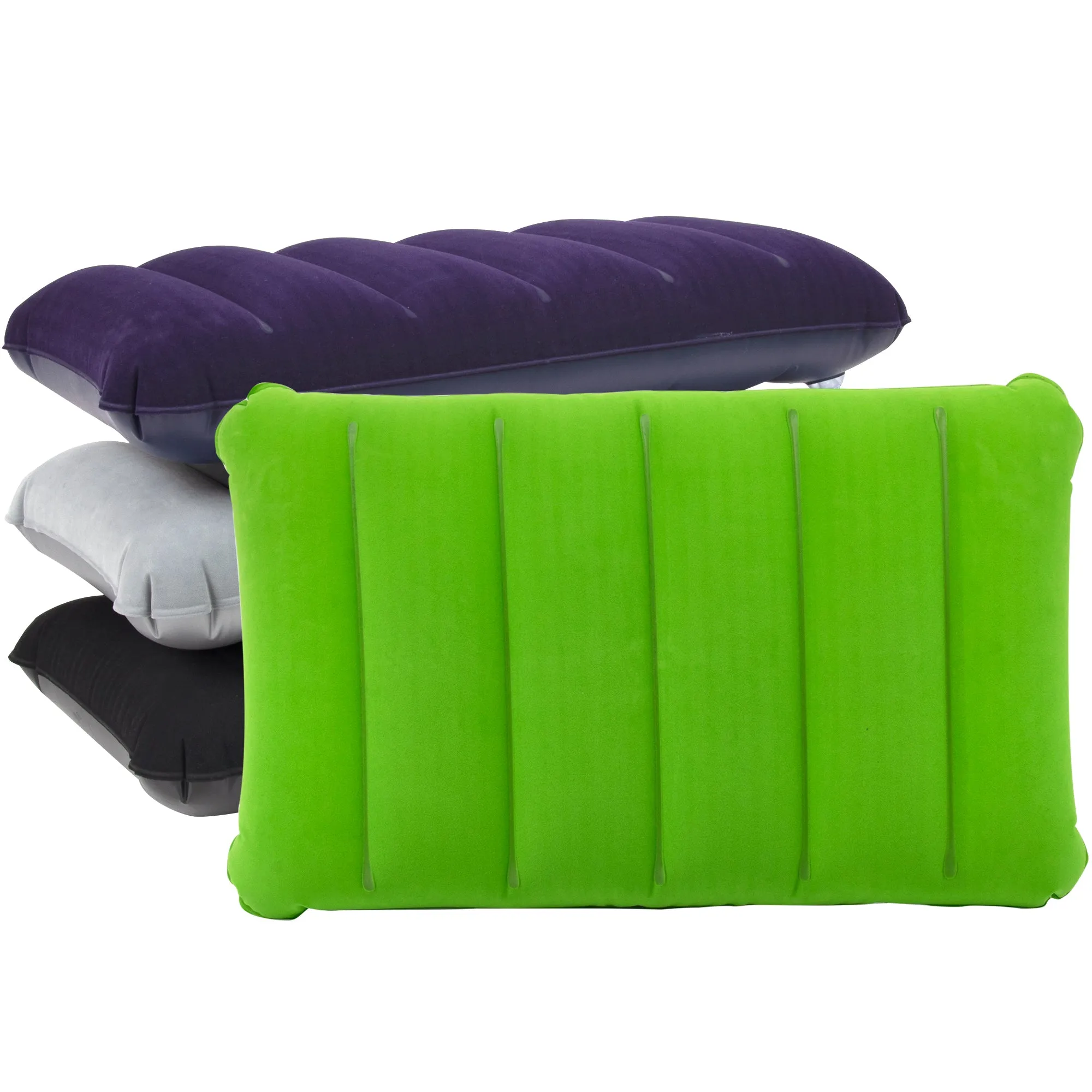 Blow-Up Inflatable Pillow - Assorted Colors