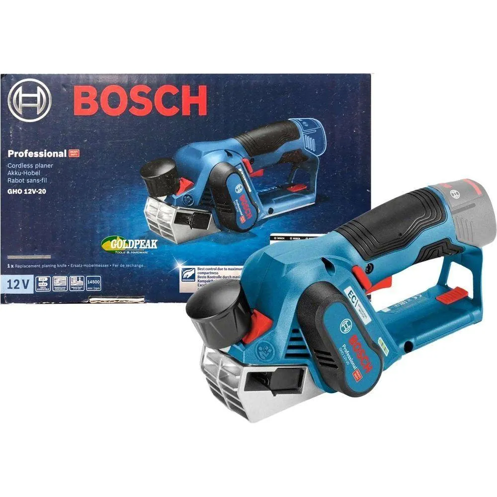 Bosch GHO 12V-20 Brushless Cordless Planer 56mm 12V (Bare) (Open Seal)