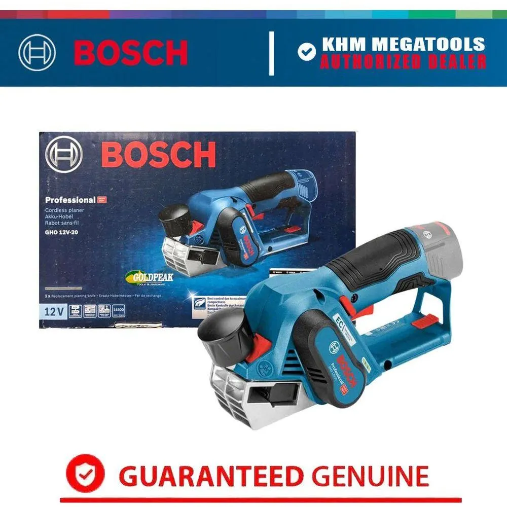 Bosch GHO 12V-20 Brushless Cordless Planer 56mm 12V (Bare) (Open Seal)