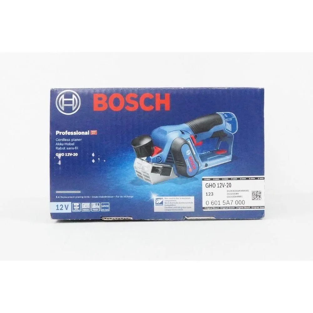 Bosch GHO 12V-20 Brushless Cordless Planer 56mm 12V (Bare) (Open Seal)