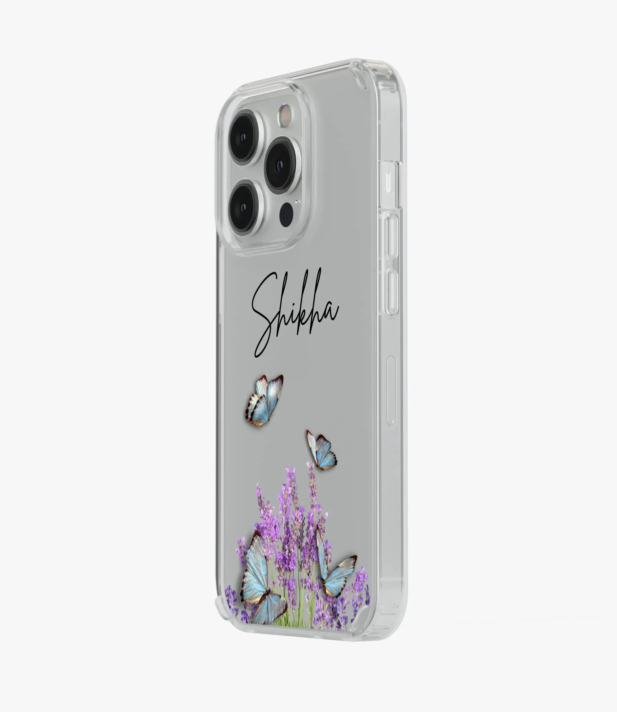 Botanical Beauty Custom Name Silicone Case