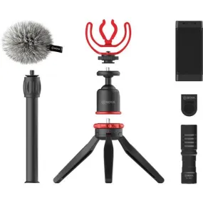 BOYA vlogger kit（BY-T1/BY-C12/BY-MM1) - Black