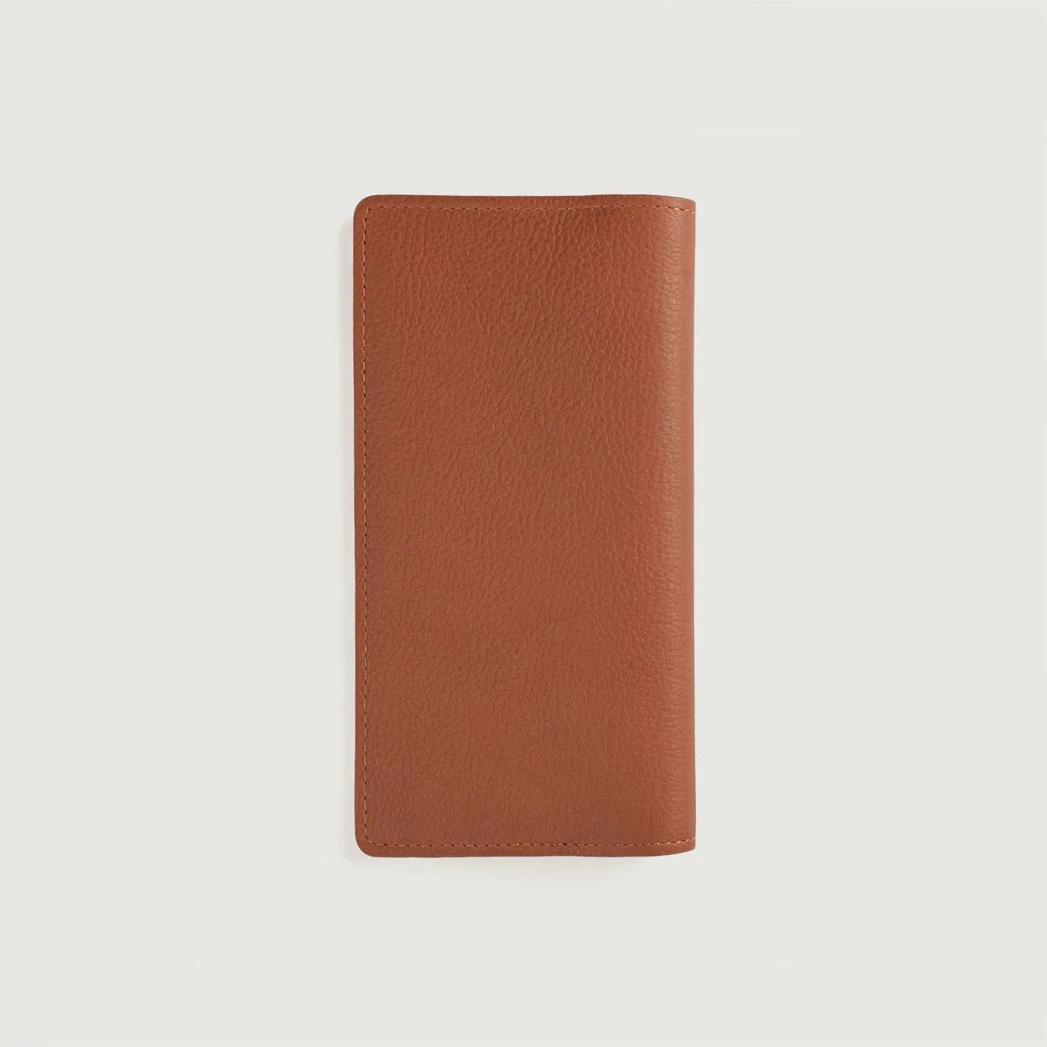 Cameron Brown Leather Long Wallet