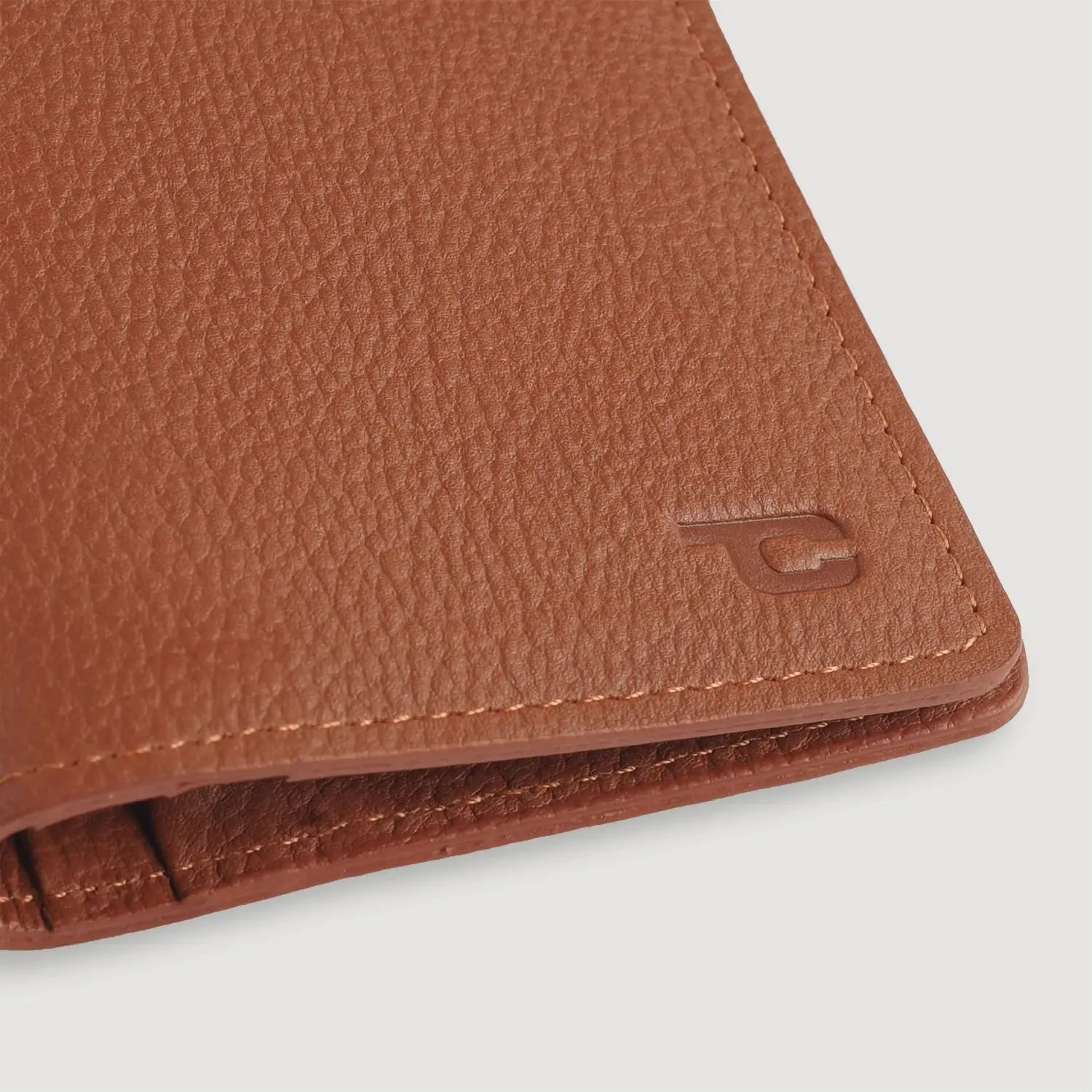 Cameron Brown Leather Long Wallet