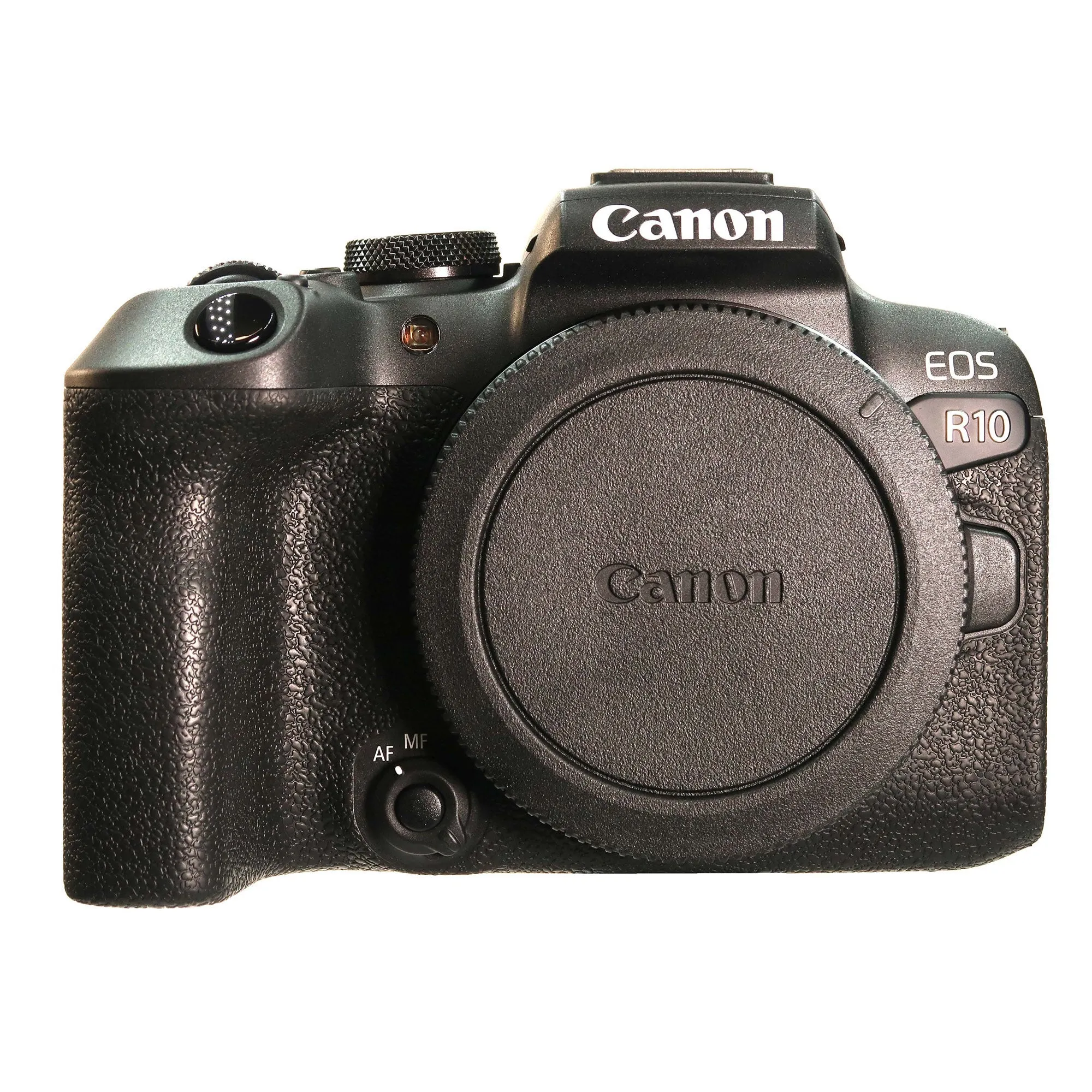 Canon EOS R10 Mirrorless Digital Camera Body Black with Replacement Battery and Charger