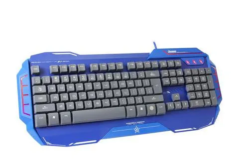 Captain America Alu-Metal Gaming Keyboard