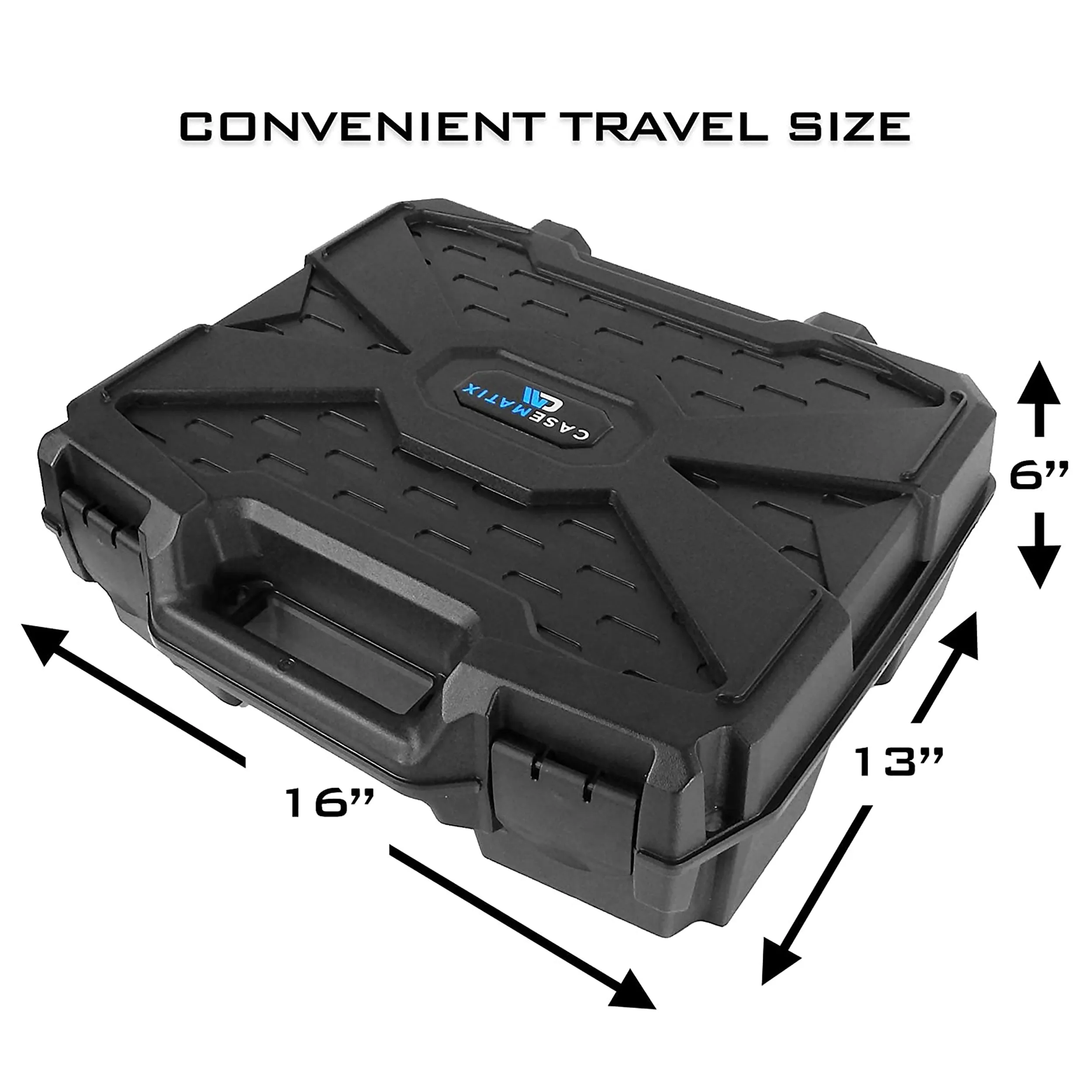 CASEMATIX Travel Case Compatible with Allen & Heath CQ-18T Digital Mixer in Customizable Foam - Includes Padded Carry Case Only