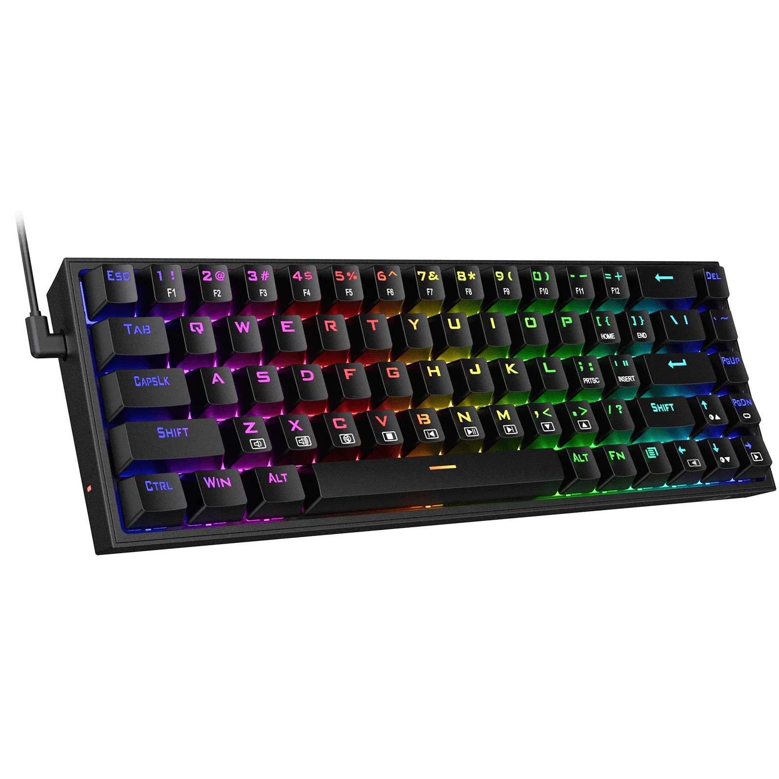 CASTOR K631 65% Wired RGB Gaming Keyboard