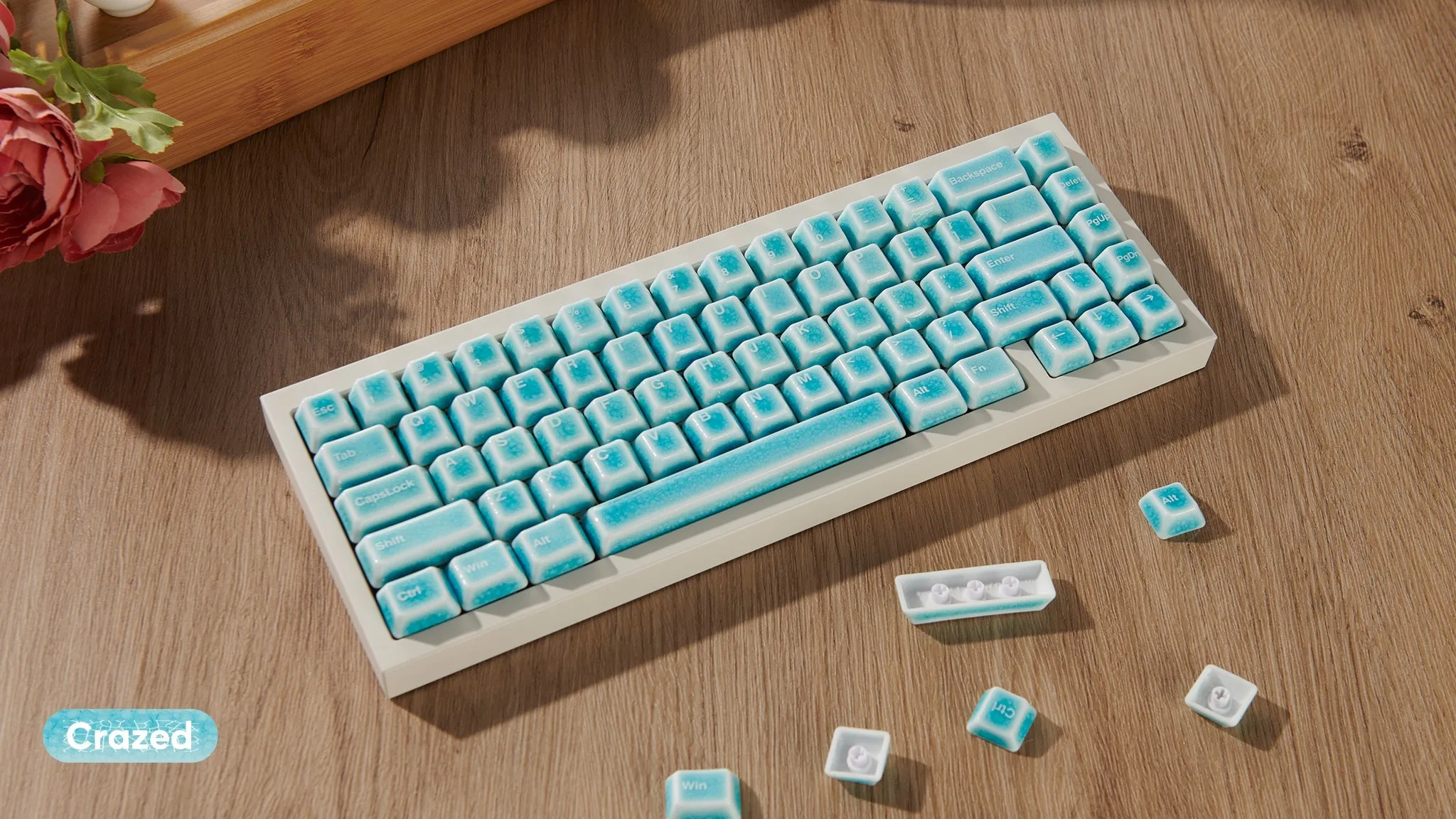 Cerakey Ceramic Keycap Set