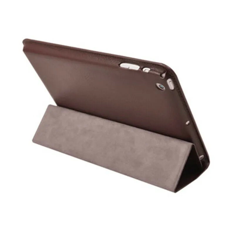 Cirago Slim-Fit Genuine Leather Folding Smart Case Cover with Stand for iPad Air