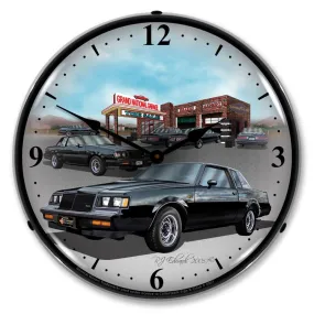 Collectable Sign and Clock - 1987 Buick GN Clock