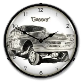 Collectable Sign and Clock - Gasser Clock