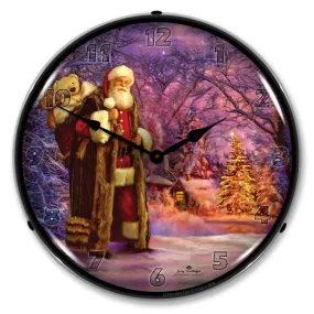 Collectable Sign and Clock - Saint Nick Clock