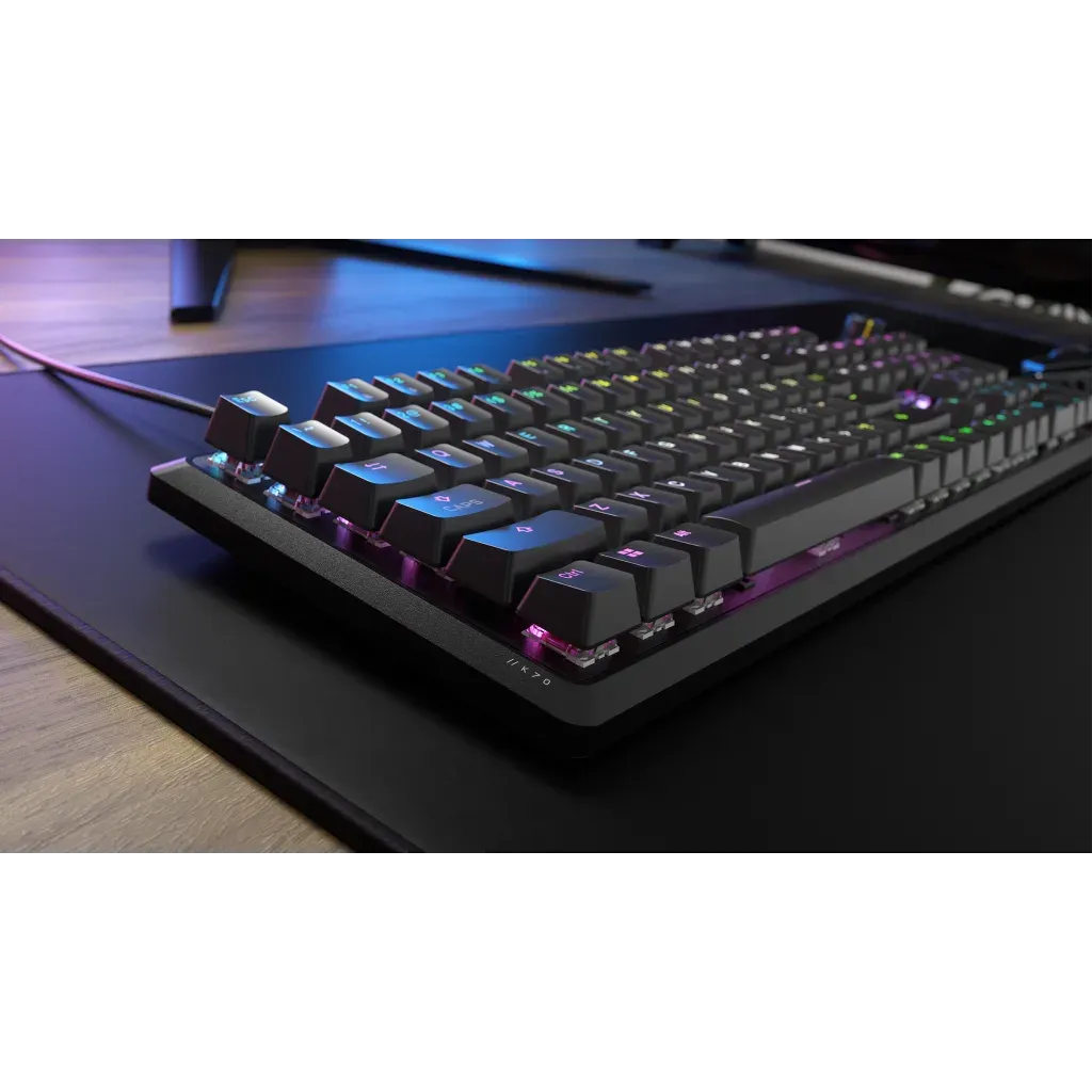 【優惠價】Corsair K70 CORE RGB Mechanical Gaming Keyboard (Cherry MLX Red Switch) Black CH-910971E-NA