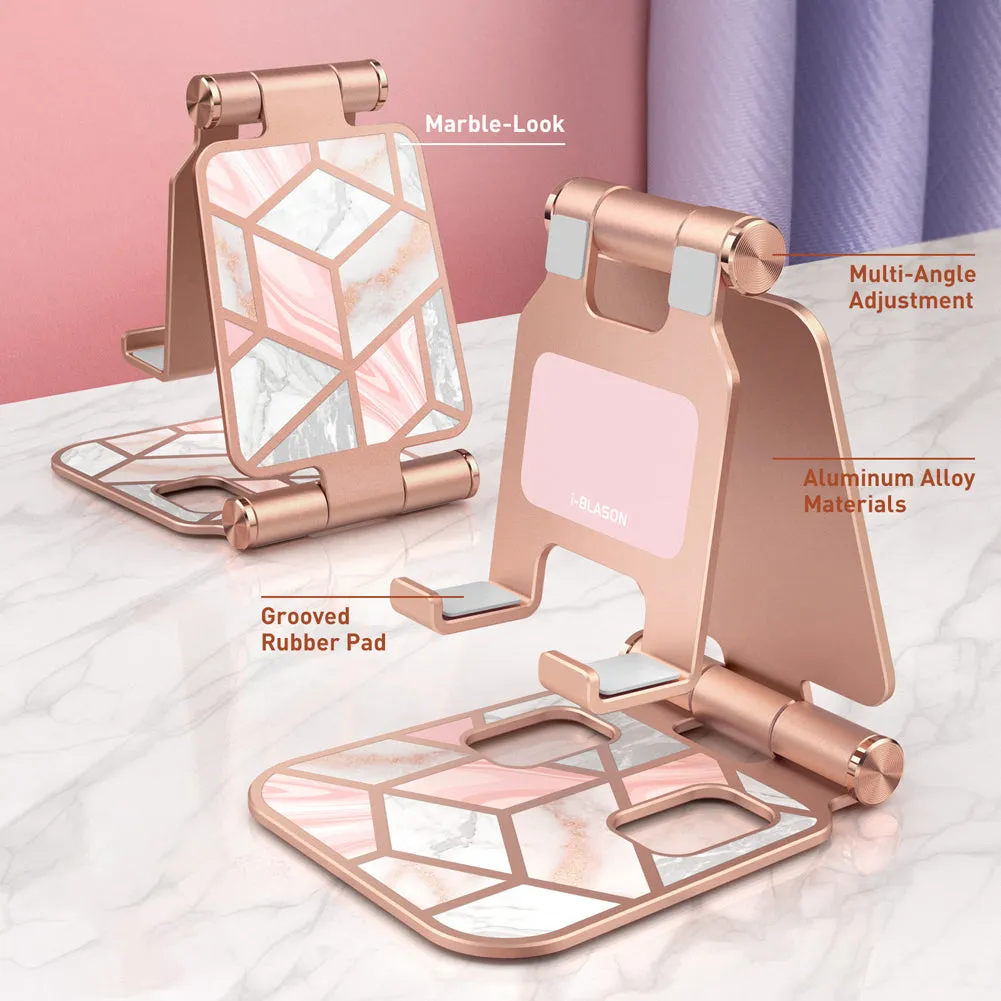 Cosmo Phone Stand - Marble Pink