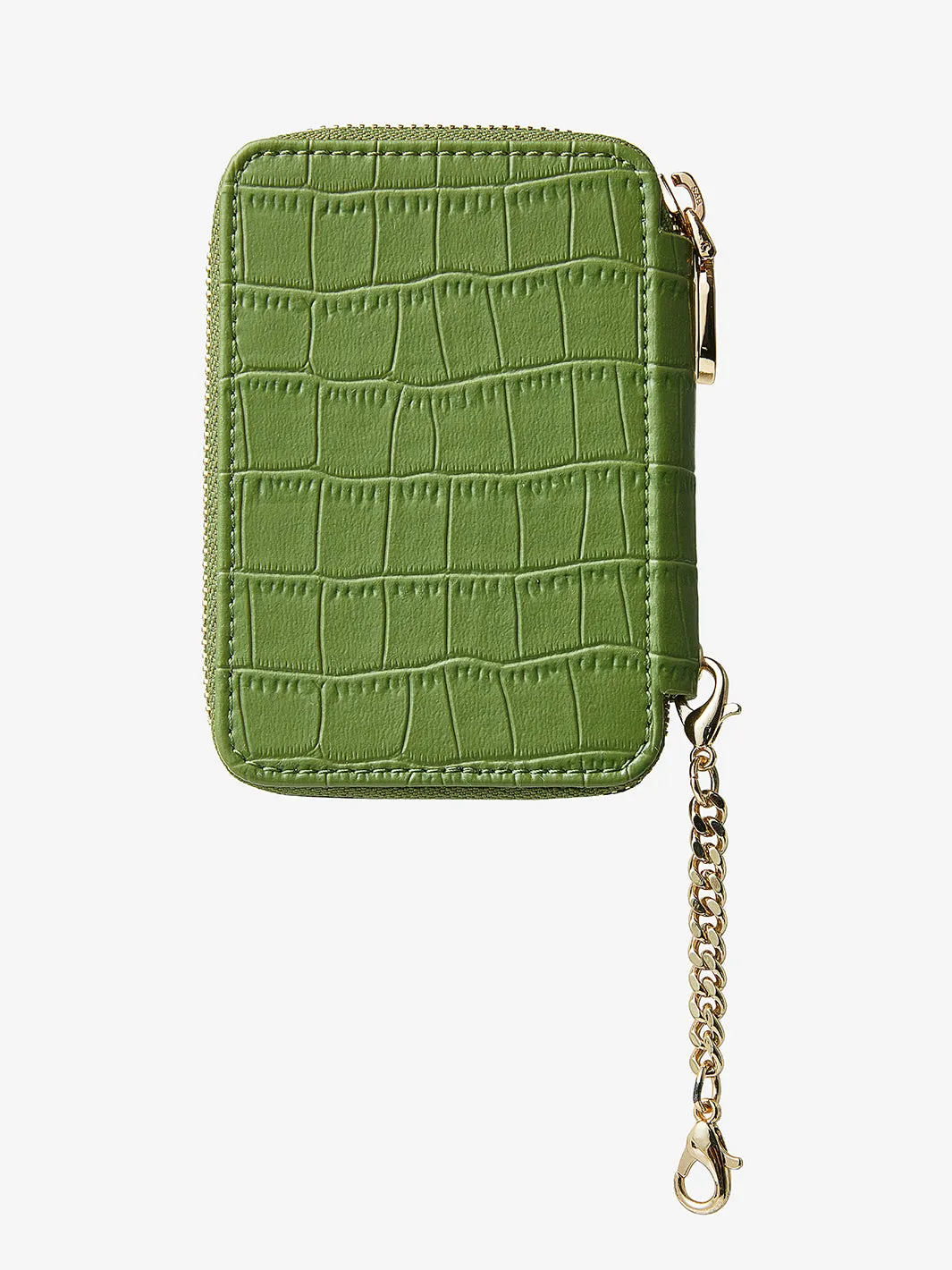 Crocodile Design Set- Detachable Zipper Wallet