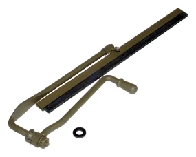 Crown Automotive Jeep Replacement A2586 Windshield Wiper Assembly; Manually Controlled; 9.5 in. Single Blade;