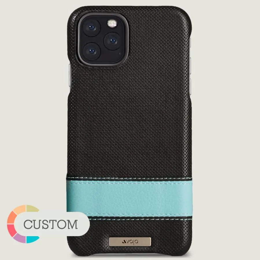 Custom Sailor Grip iPhone 11 Pro Max leather case