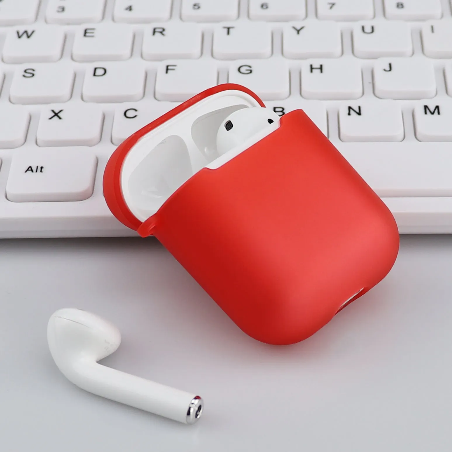 Cute soft TPU case for AirPods charging box