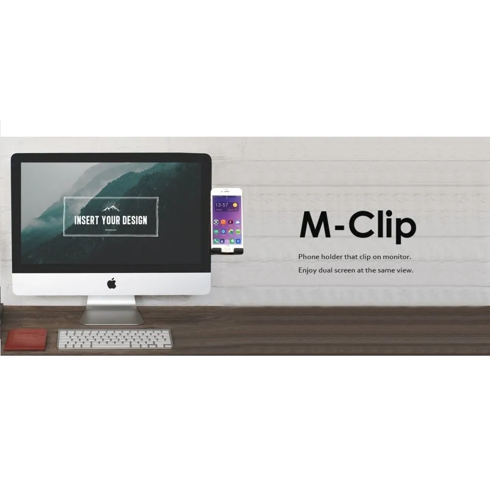 CYK M-Clip Monitor Phone Stand