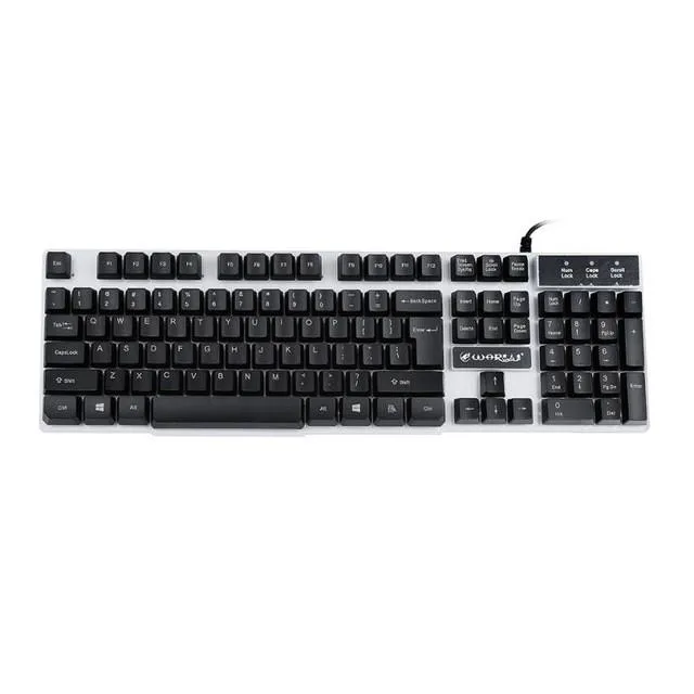 Discounted USB Wired LED Backlight Multimedia PC Gaming Keyboard