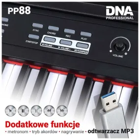 Dna Pp 88 Digital Piano Full-Size Keyboard