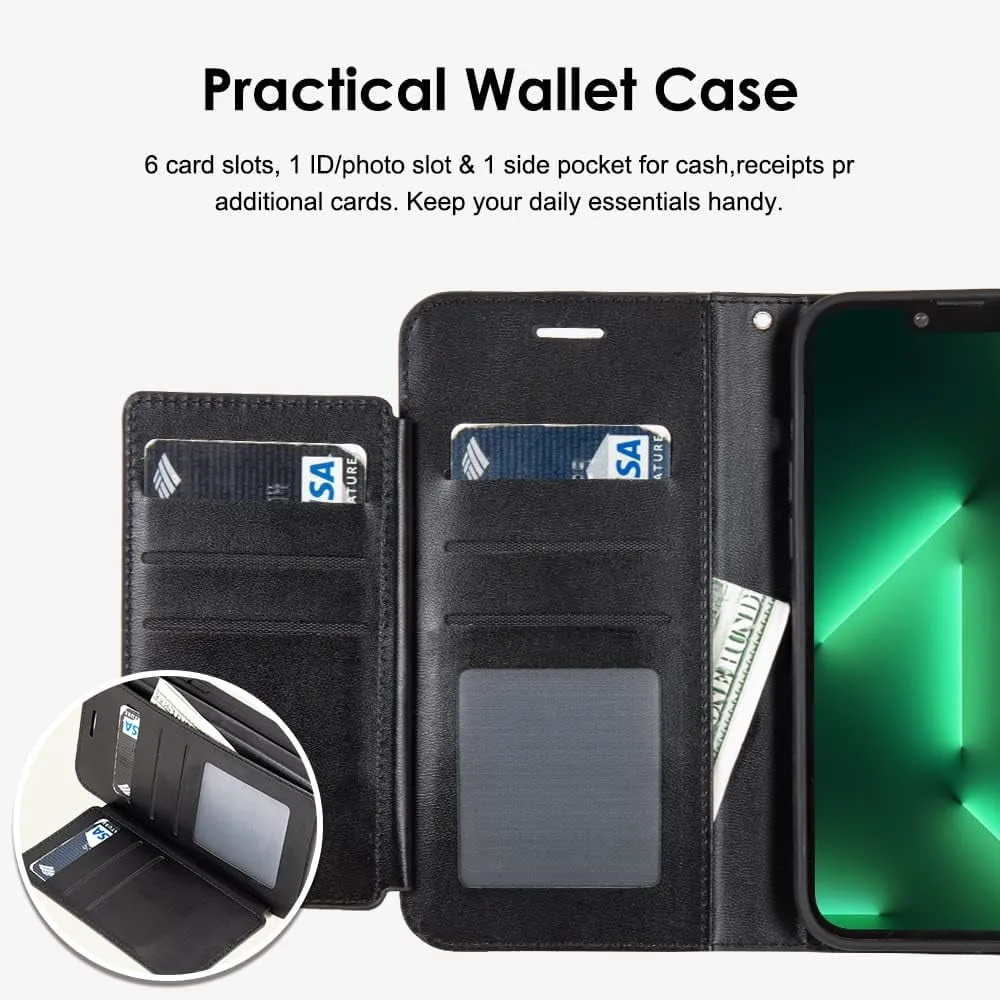 Entronix Apple iPhone 16 Folio Wallet & Card Holder Case