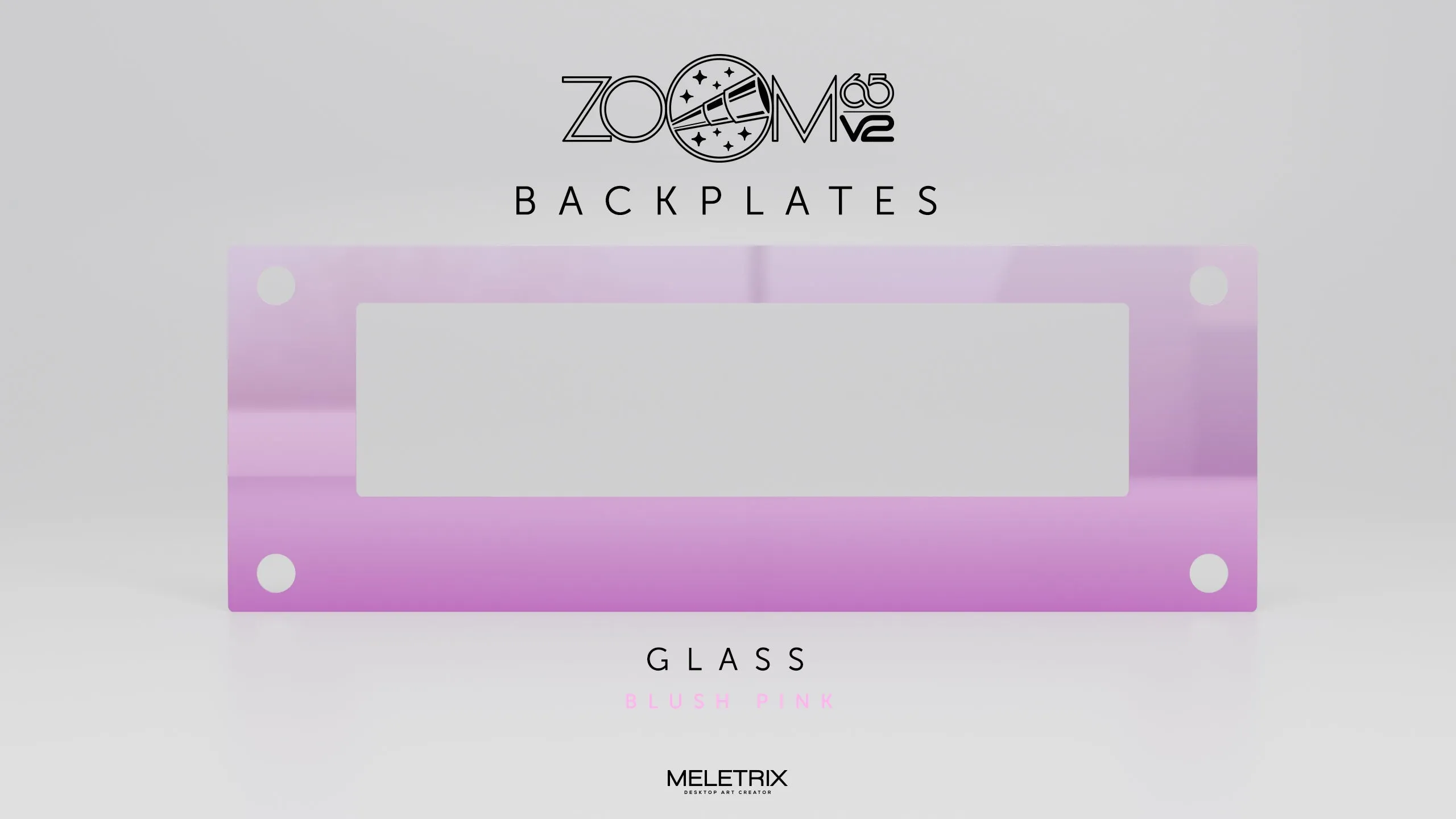 Extra Backplates for Zoom65 Essential Edition V2 Keyboard Kits