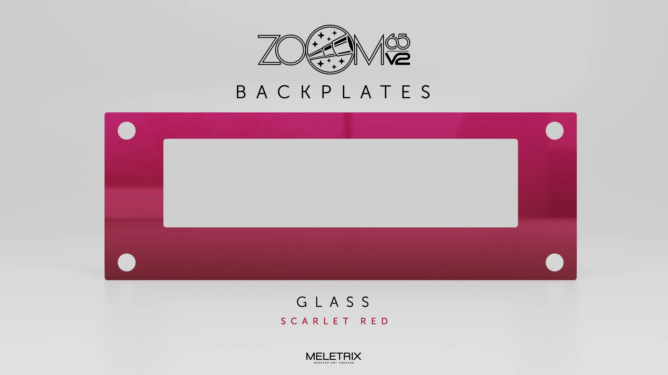 Extra Backplates for Zoom65 Essential Edition V2 Keyboard Kits