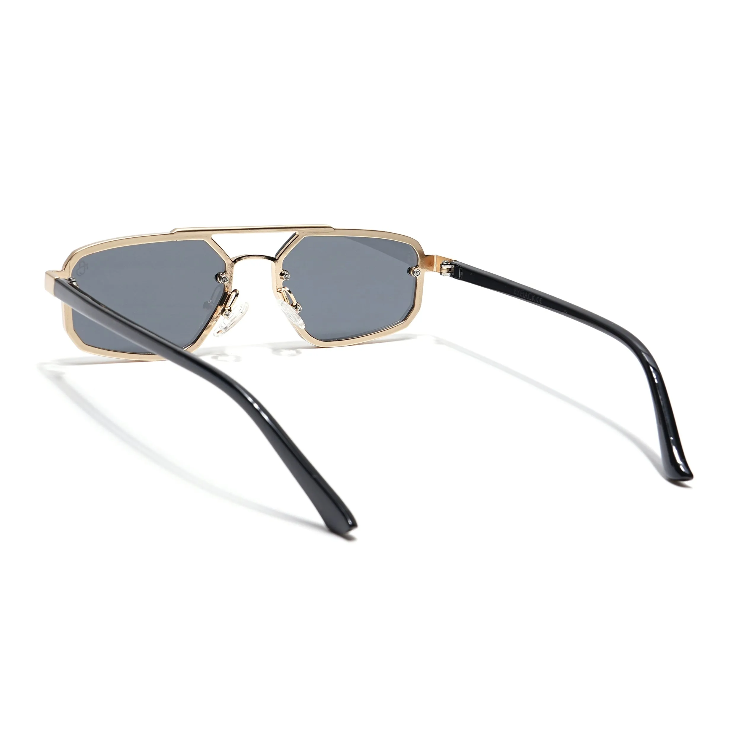 Eyejack Golden Rectangle Sunglasses for Men & Women (5229CL857)