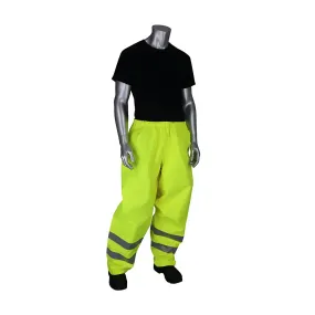 Falcon 353-2002-LY/4X ANSI Class E Heavy Duty Waterproof Breathable Pants