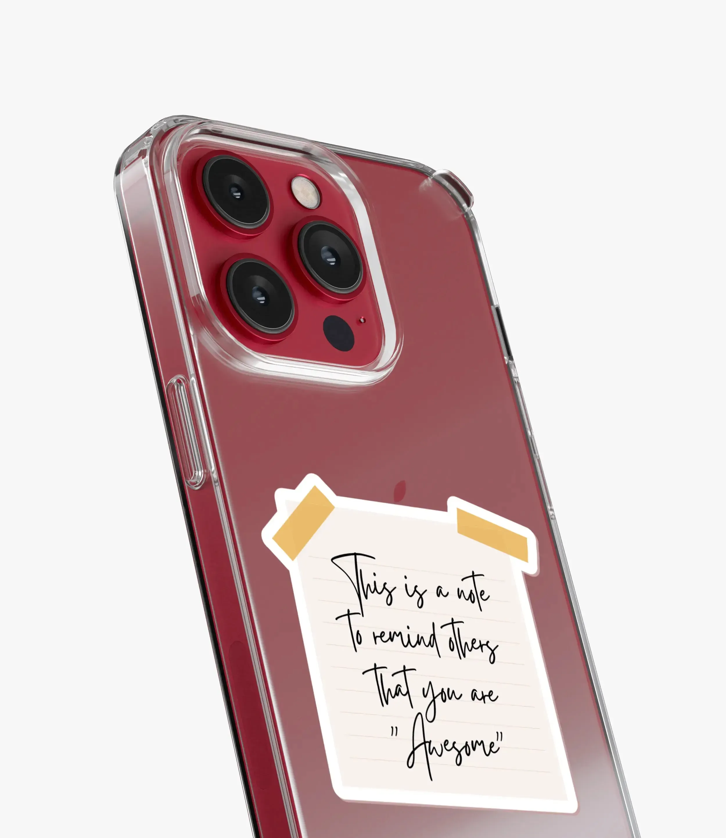 Fancy Custom Message Silicone Case