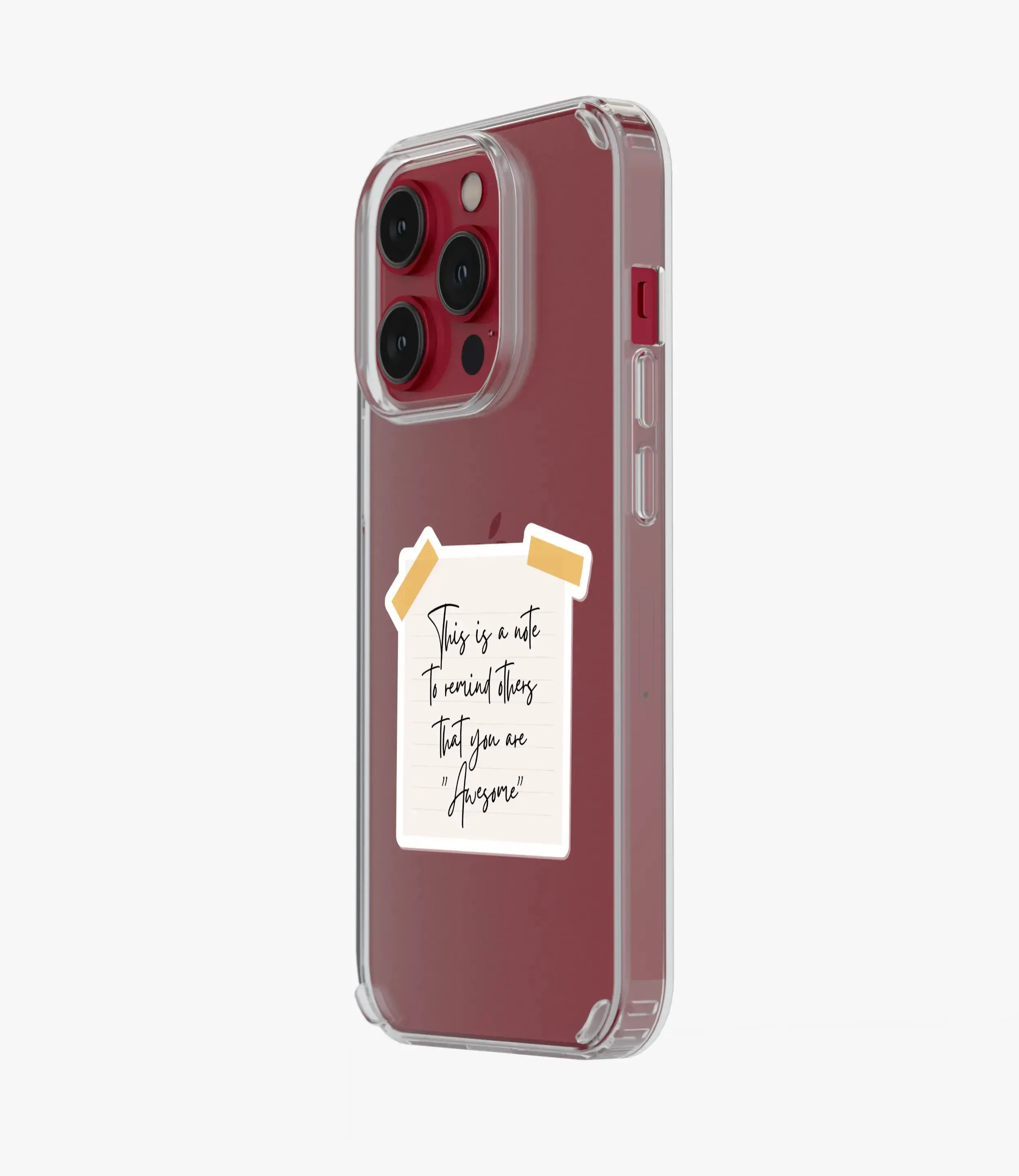 Fancy Custom Message Silicone Case