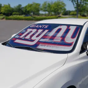 Fanmats New York Giants Windshield Sun Shade