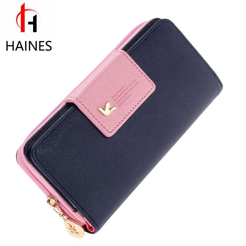 Fashion Wallet Women Luxury Female Carteira Feminina Long Wallets Ladies PU Leather Zipper Purse Card Holders Clutch Money Bag