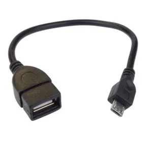 Female Usb port to Micro Usb OTG Cable