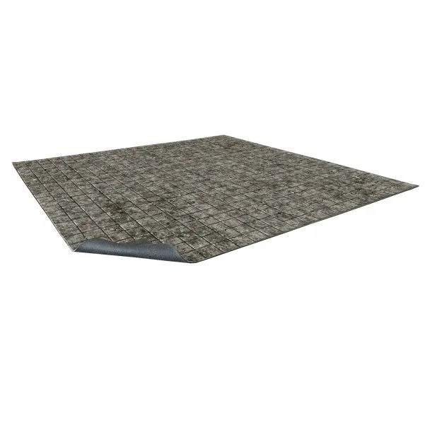 Flagstone Floor Gaming Mat 2x2