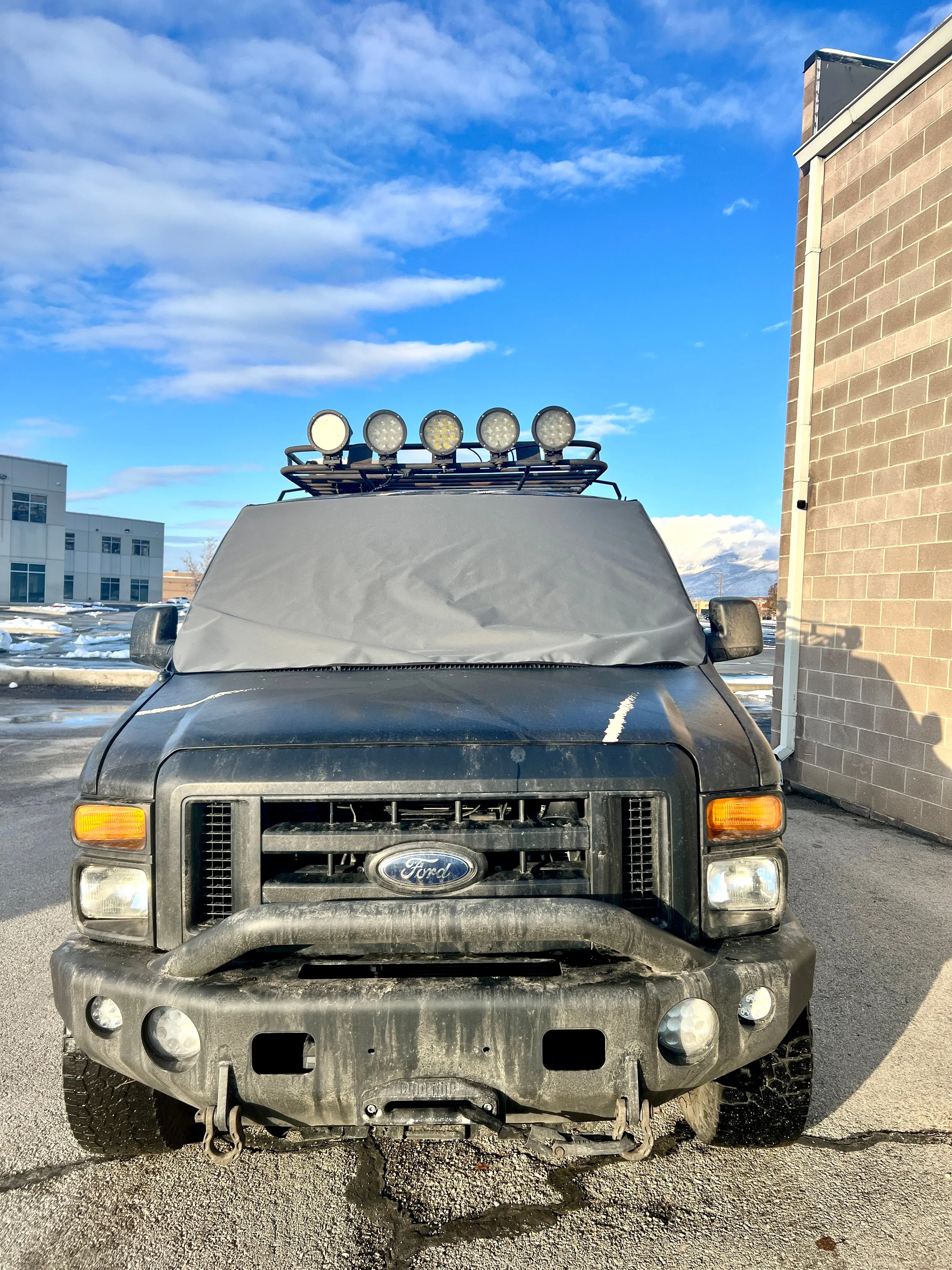 Ford Econoline  Van Outer Windshield Cover