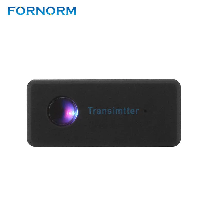 FORNORM 3.5mm Wireless Bluetooth Transmitter 2.4GHz Universal Wireless AUX Audio Music Adapter For TV PC CD Player iPod MP3/MP4