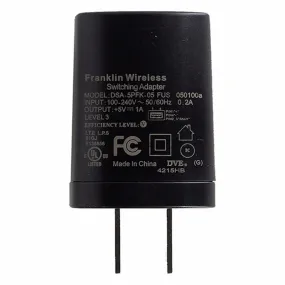 Franklin Wireless (DSA-5PFK-05) 5V 1A Wall Adapter for USB Devices - Black