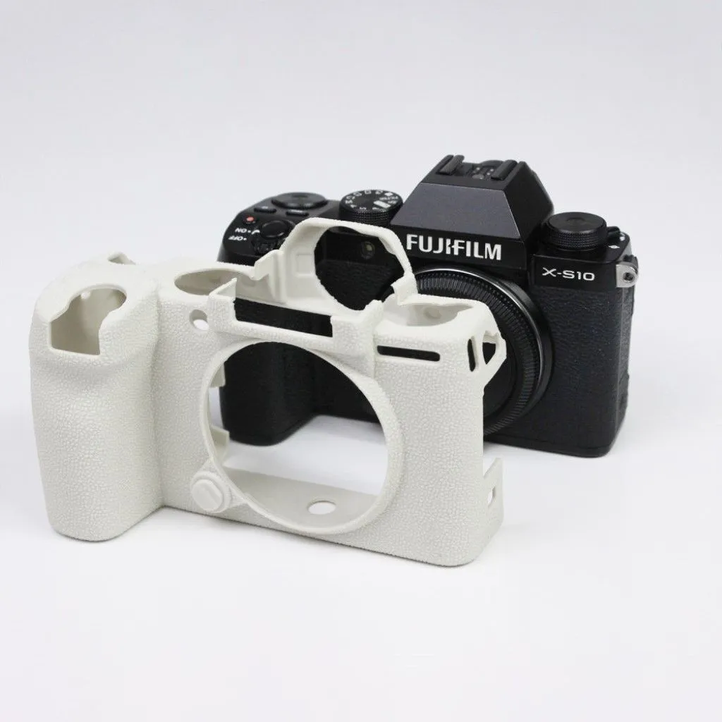 Fujifilm X-S10 simple silicone watch band - White